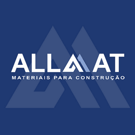 Logo da franquia Allmat – Casa e Construção