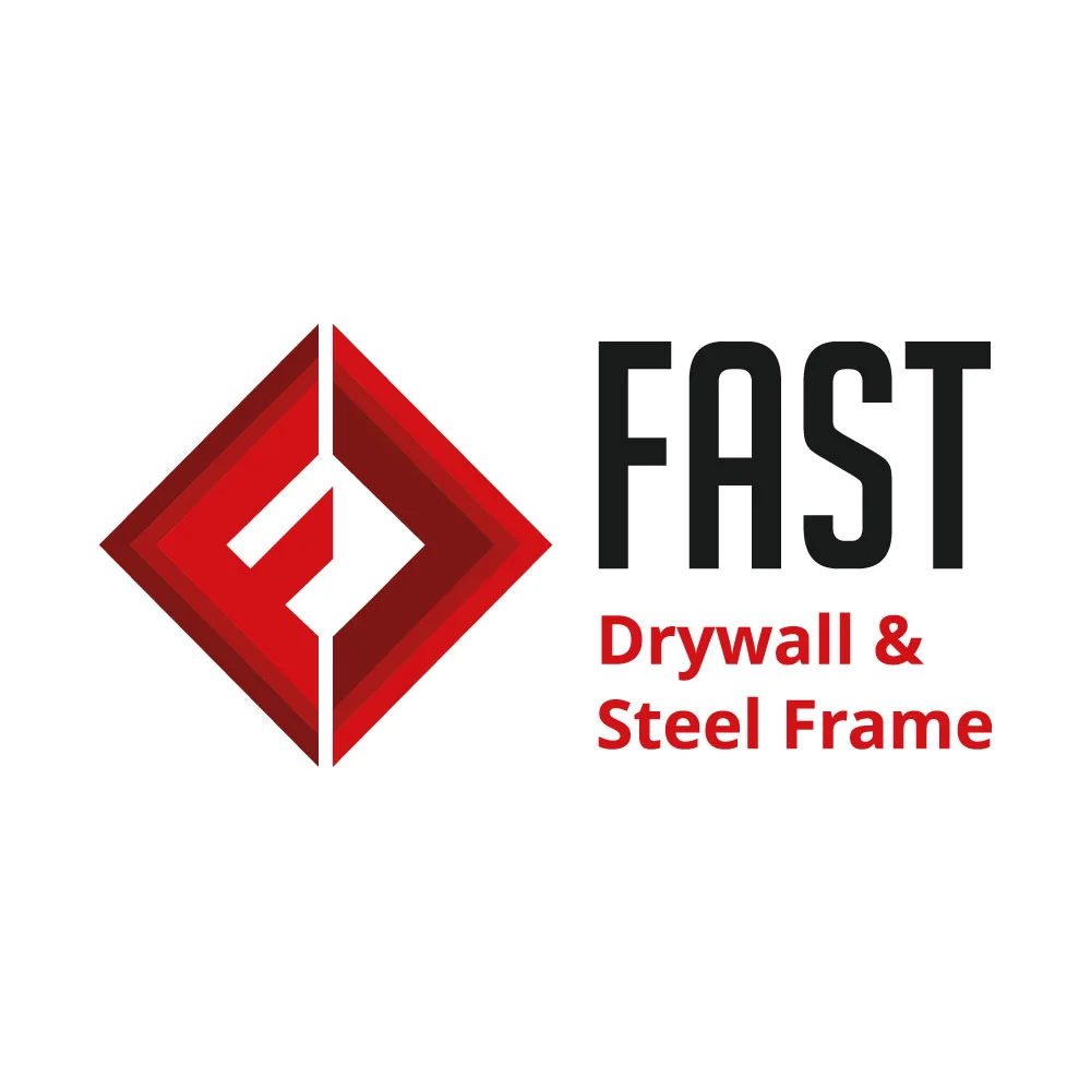 Logo da franquia Fast Drywall – Casa e Construção