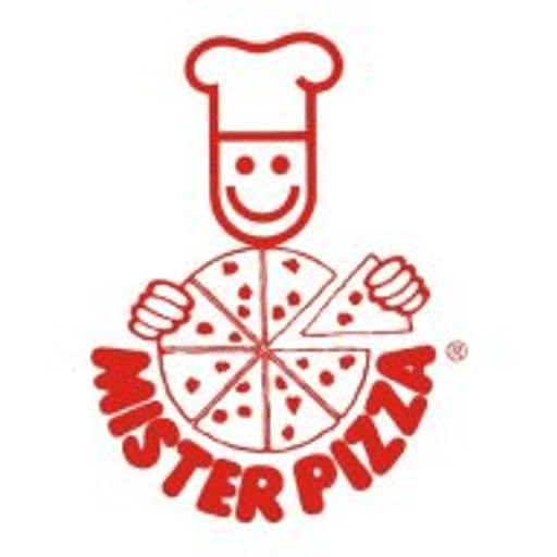 Logo da franquia Mister Pizza – Alimentação