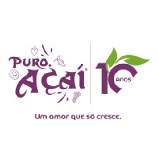 Logo da franquia Puro Açaí – Alimentação