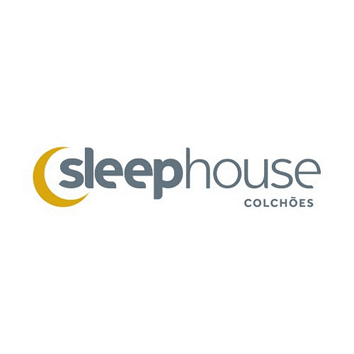 Logo da franquia Sleep House – Casa e Construção