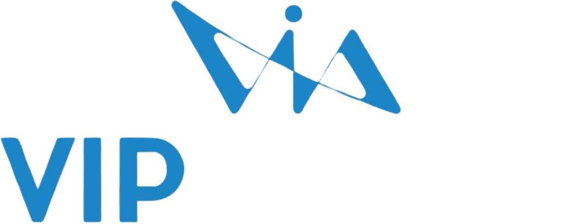 Logo da franquia Vipilates – Saúde e Bem-estar