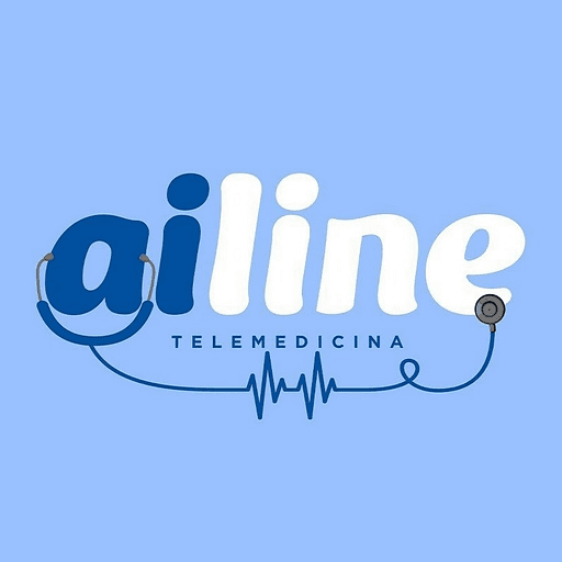 Logo da franquia Ailine Telemedicina – Saúde e Bem-estar