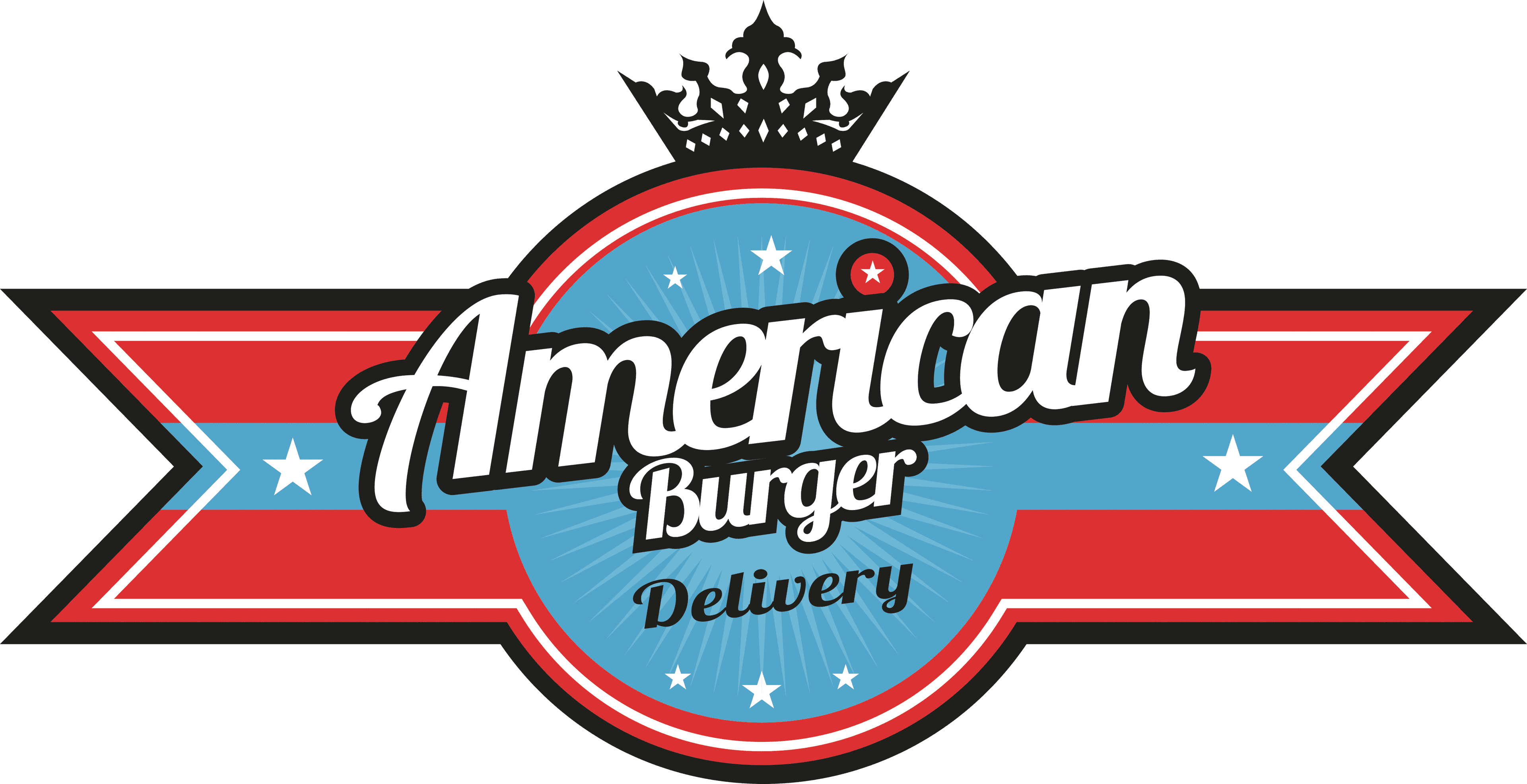 Logo da franquia American Burger – Alimentação