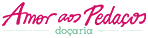 Logo da franquia Amor aos Pedaços – Alimentação