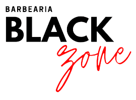 Logo da franquia Barbearia Black Zone – Beleza e Estética