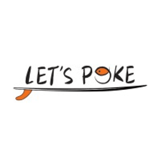 Logo da franquia Lets Poke – Alimentação