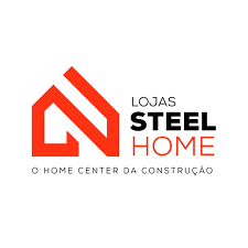 Logo da franquia Lojas Steel Home – Casa e Construção