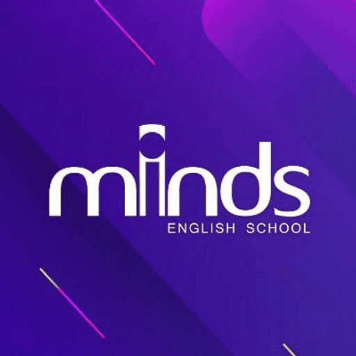 Logo da franquia Minds English School – Educação