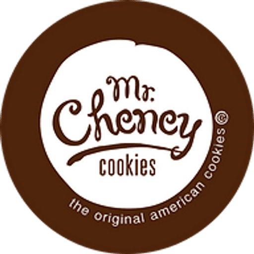 Logo da franquia Mr. Cheney Cookies – Alimentação