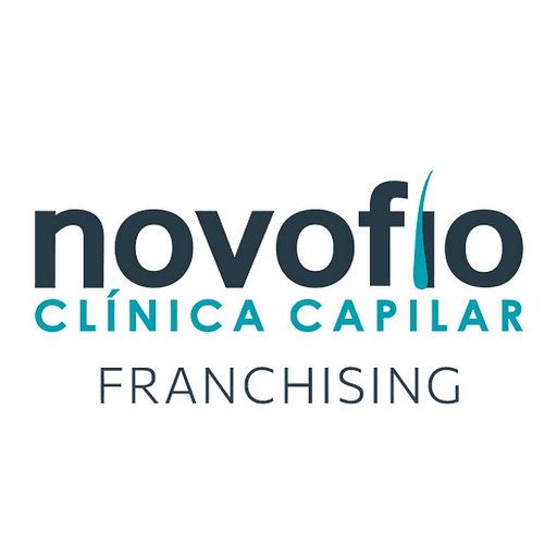 Logo da franquia Novofio Tratamentos Capilares – Saúde e Bem-estar