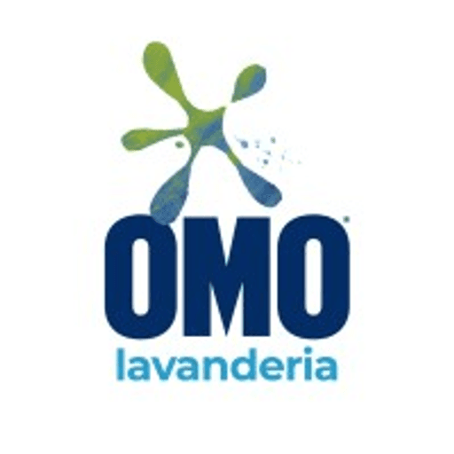 Logo da franquia Omo Lavanderia – Limpeza