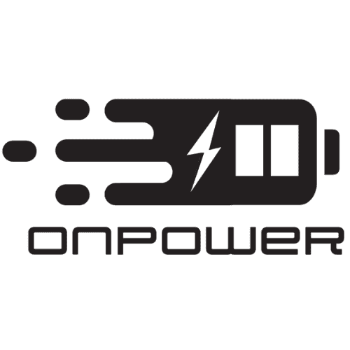 Logo da franquia Onpower Mídia – Comunicação, Informática e Eletrônicos