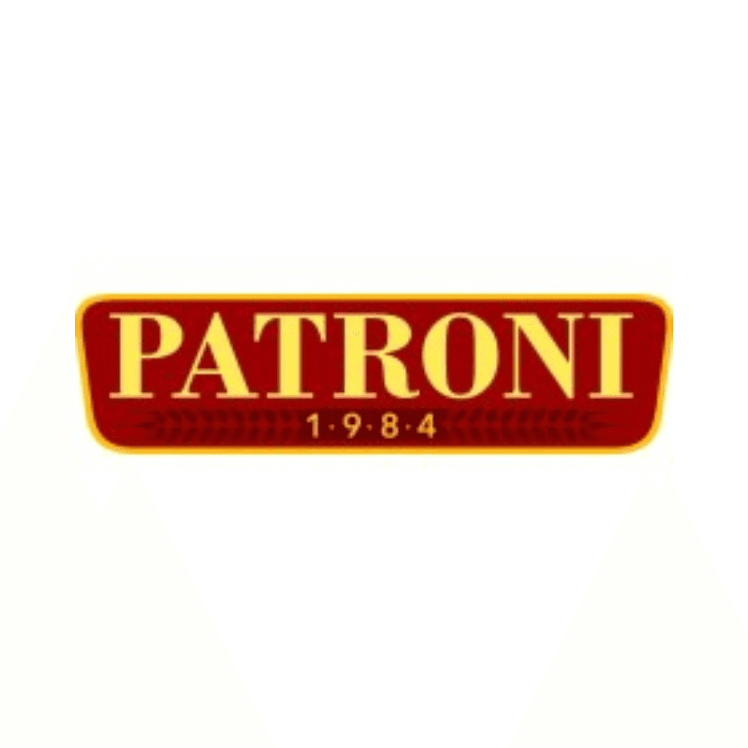Logo da franquia Patroni Pizza – Alimentação