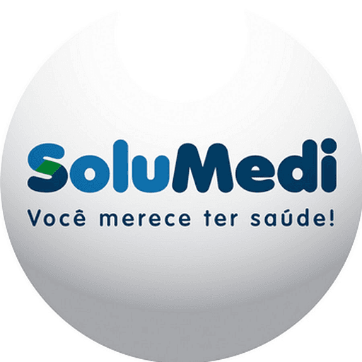 Logo da franquia Solumedi – Saúde e Bem-estar
