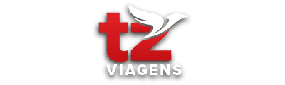 Logo da franquia Tz Viagens – Hotelaria e Turismo