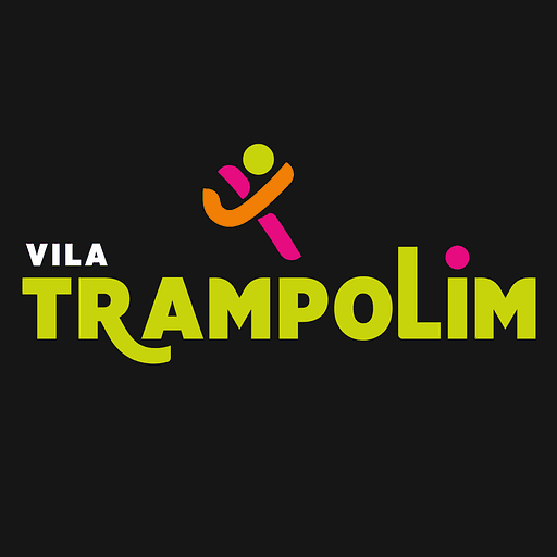 Logo da franquia Vila Trampolim – Entretenimento e Lazer